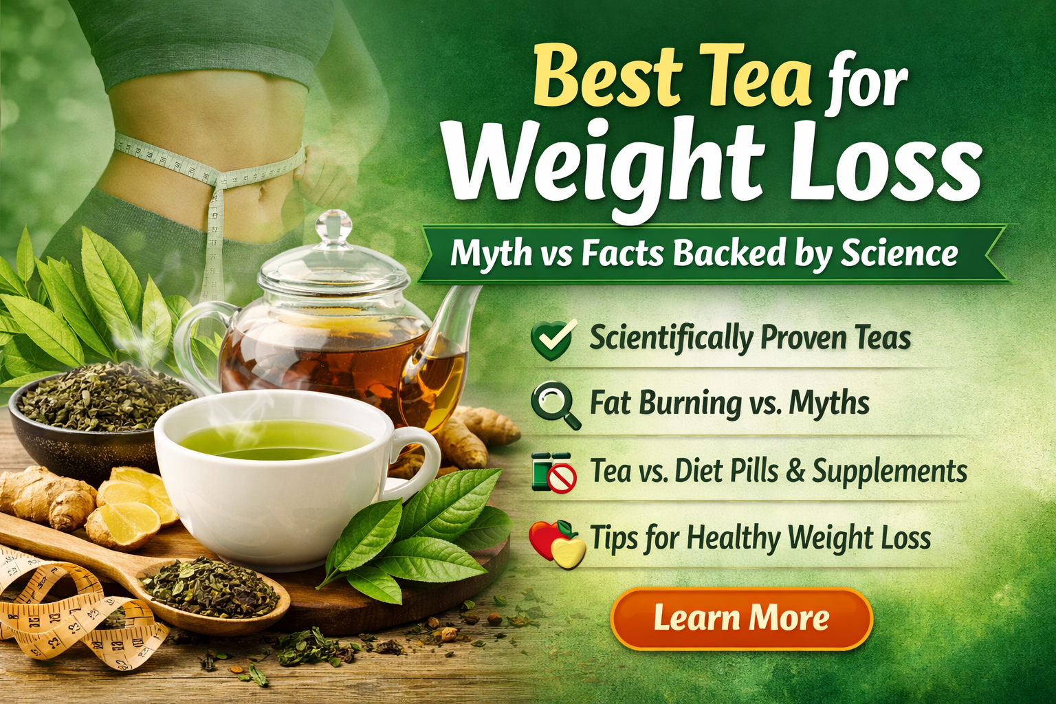 Best Tea for Weight Loss: Myth vs Facts Backed by Science